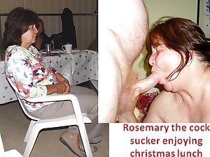 rosemary 63 year old sexy granny clothed and naked