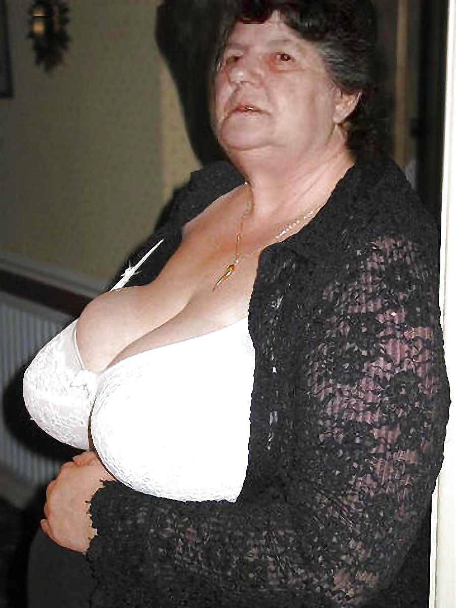 Big bras on Grandma