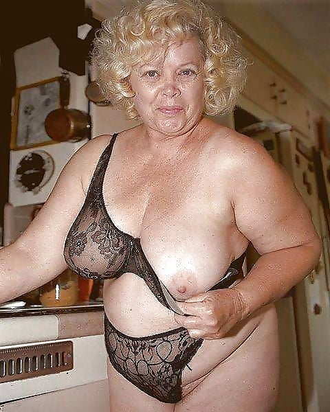 grandma has huge boobs